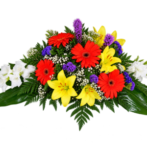 Ejemplo de composición con Gerbera