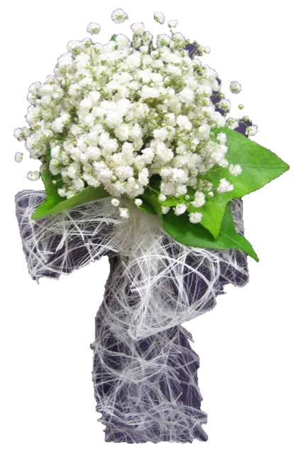 Ramo de novia · Paniculata blanca · modelo 23