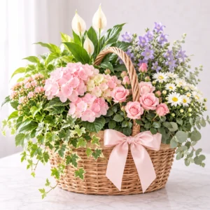 Cestas de plantas