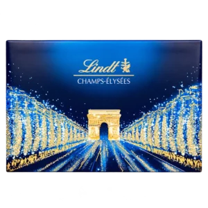Bombones Lindt Champs-Élysées · caja azul